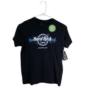 Hard Rock Cafe Short Sleeve Graphic T-Shirt Atlantic City